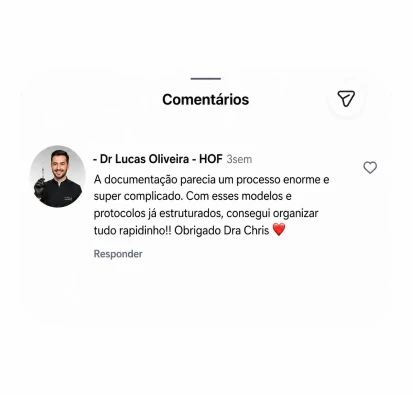 Depoimento Dr. Lucas Oliveira